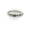 Bague 53 Bague vintage en or blanc 14k à diamants 58 Facettes