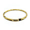Bracelet SOHO - Bracelet jonc en or 18K et émail 58 Facettes