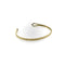 Bracelet Kimberly Doyle - Bracelet jonc en or 14 carats à pointes serties de diamants 58 Facettes A2001T