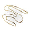 Collier Chaîne vintage à maillons fantaisie en or 18 carats, 80 cm 58 Facettes