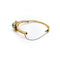 Bracelet Victorien - Bracelet étoile en or jaune 14 carats, émail, perle et diamants 58 Facettes