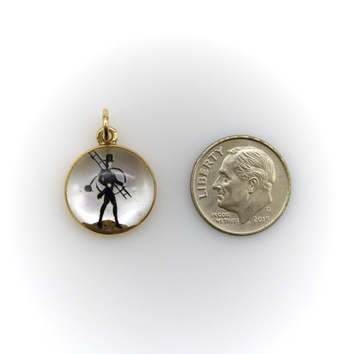 Pendentif Pendentif Essex crystal édouardien en or 14k 58 Facettes A2002Q