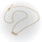 Collier Collier infini en or jaune 18 carats et diamants 58 Facettes