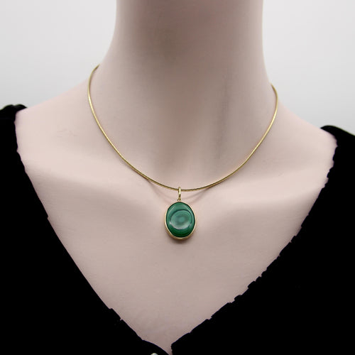 Collier Collier ras-de-cou segmenté vintage en or 14 carats 58 Facettes A1000B