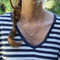 Collier Chaîne victorienne française - Collier en or 18k à maillons alternés 18” 58 Facettes