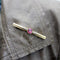 Broche Broche française - Broche en or 18 carats avec tourmaline et diamants 58 Facettes