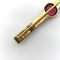 Broche Broche française - Broche en or 18 carats avec tourmaline et diamants 58 Facettes