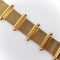 Bracelet Bracelet tissé moderniste en or jaune 18 carats 58 Facettes