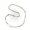 Collier Collier vintage à maillons barres et pépites en or 14K et 20K-24K 58 Facettes