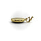 Pendentif Fabergé - Pendentif médaillon en or 18k, diamants et émail guilloché 58 Facettes