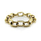 Bracelet Bracelet vintage à maillons ovales en or jaune 18 carats 58 Facettes A1001C