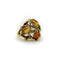 Bague 54 Bague briar patch en or jaune 14k et opales de feu 58 Facettes A1001J