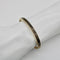 Bracelet Bracelet victorien motif grec en or 14 carats et émail noir 58 Facettes