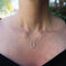Collier Pendentif fer à cheval - Collier en or blanc 14K et diamants 58 Facettes A20035