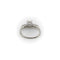 Bague 52 Art déco - Bague de fiançailles en or blanc 14k avec diamants taille ancienne 58 Facettes
