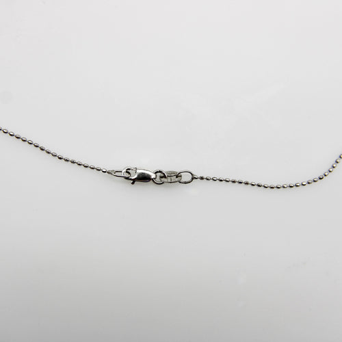 Collier Collier lune et étoile en or blanc 14K avec diamants 58 Facettes A2003E