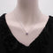 Collier Collier vintage - Pendentif fleur en platine, saphir rose et diamants 58 Facettes A2003H