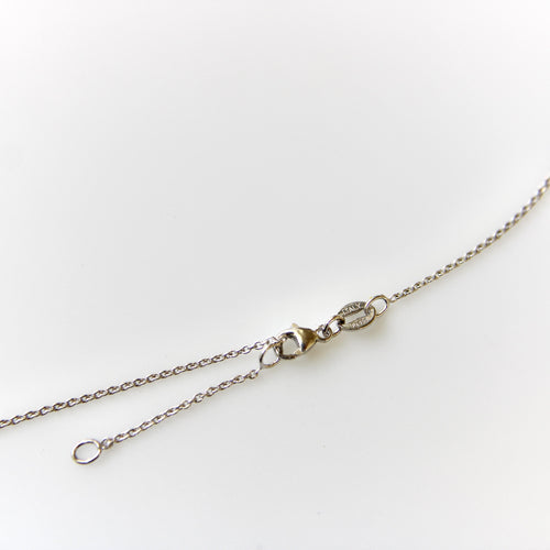 Collier Collier vintage - Pendentif fleur en platine, saphir rose et diamants 58 Facettes A2003H