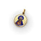 Pendentif Art déco - Pendentif médaillon Sacré-Cœur en or 18K et émail peint 58 Facettes