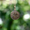 Pendentif Art déco - Pendentif médaillon Sacré-Cœur en or 18K et émail peint 58 Facettes