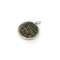 Pendentif Pendentif - Pièce byzantine en bronze sur monture en or blanc 14K 58 Facettes