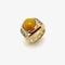 Bague 57 Bague cocktail vintage en or jaune 14k avec opale et diamants 58 Facettes