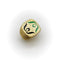 Bague Bague chevalière en or jaune 18 carats avec émail noir et vert 58 Facettes