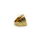 Bague Bague chevalière en or jaune 18 carats avec émail noir et vert 58 Facettes