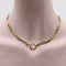 Collier Signature - Collier chaîne à maillons fantaisie en or 14K 58 Facettes