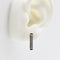 Boucles d'oreilles Boucles d’oreilles barre en or jaune et blanc 14K et diamants 58 Facettes