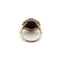 Bague 50 Bague micro-mosaïque oiseau en or 14 carats et onyx 58 Facettes