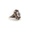 Bague 49 Bague victorienne en or 14K, pierre de lune, rubis, diamants et émail 58 Facettes A20041