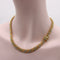 Collier Collier vintage cannetille portugais style Renaissance étrusque en or 19,2K et turquoises 58 Facettes