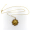 Collier Victorien - Collier pendentif Nekhbet en or 18k, diamants et perles 58 Facettes