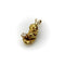Pendentif Pendentif vintage - Charme pépite en or 22K et diamant 58 Facettes A1000K
