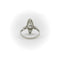 Bague 57 Bague navette édouardienne en platine et diamants taille ancienne 58 Facettes