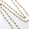 Collier Collier en or 18k à perles facettées de diamants sel et poivre 58 Facettes