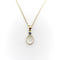 Pendentif Pendentif - Cabochon de pierre de lune et saphir en or 14k 58 Facettes A20079