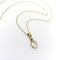 Pendentif Pendentif - Cabochon de pierre de lune et saphir en or 14k 58 Facettes A20079