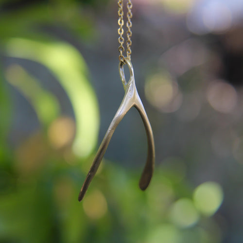 Pendentif Signature - Pendentif bréchet « Make a Wish » en or 14 carats 58 Facettes A2007B