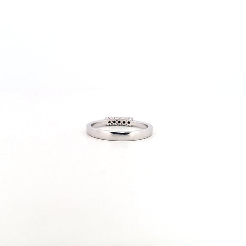 Bague 54 Bague veretta - Or blanc 18 carats et diamants 58 Facettes