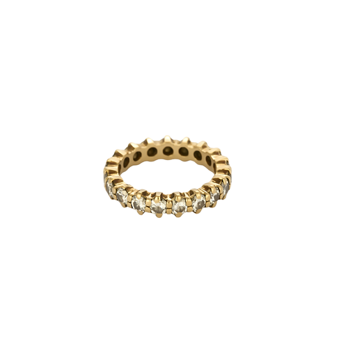 Bague 52 Alliance américaine - Bague en or jaune 18 carats et diamants 58 Facettes BO/250066