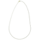 Collier Collier maille fine en or jaune 18 carats 58 Facettes 250360
