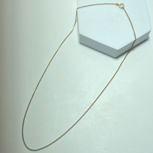 Collier Collier maille fine en or jaune 18 carats (2,62 g) 58 Facettes 250360