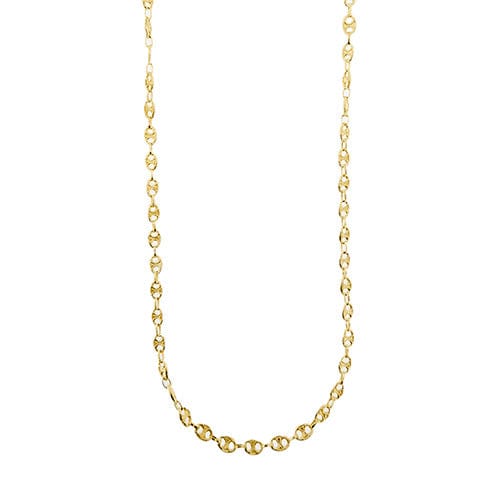 Collier Collier maille marine unisexe en or jaune 18 ct 58 Facettes 36379