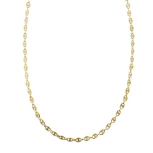 Collier Collier maille marine unisexe en or jaune 18 ct 58 Facettes 36379