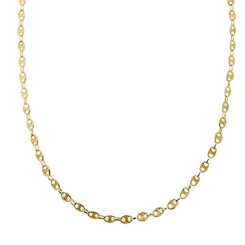 Collier Collier maille marine unisexe en or jaune 18 ct 58 Facettes 36379