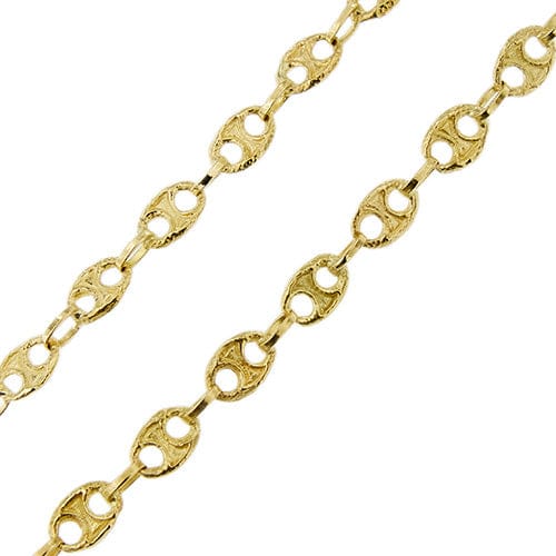 Collier Collier maille marine unisexe en or jaune 18 ct 58 Facettes 36379