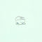 Bague 54 Bague en or blanc 18 carats pavée de diamants 58 Facettes 260077