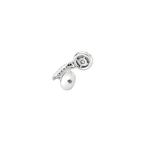 Boucles d'oreilles Boucles d’oreilles en or blanc 18 carats et diamants 58 Facettes BO/250054